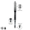 uniball Vision Elite Rollerball Pens, Micro Point (0.5mm), Black, 4