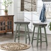 Tromlycs Saddle Stool Cushion Rectangular Bar Stool Seat Cushion Cover