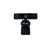 Verbatim Webcam with Dual Microphone, External Camera for Computer or