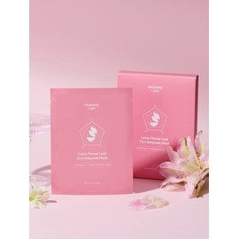 [4 boxes, 28 sheets] Mami Care Lotus Leaf Soothing Mask Pack / [4박스28매]마미케어 연꽃잎 진정 마스크팩