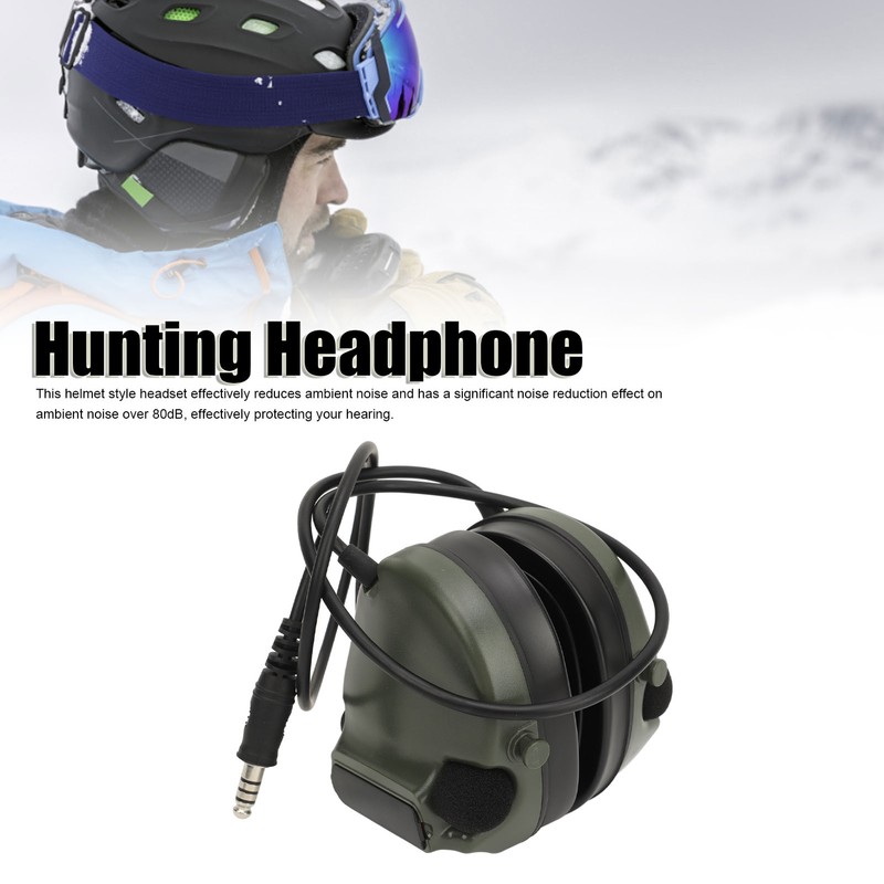 Noise Canceling Earmuffs Large Range Adjustable Easy Using Helmet Way