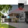 2.5in Wireless PTZ Camera WiFi Night Vision Human Detection TwoWay