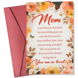 Pawzity Mom Gifts from Daughter, Son, Kids - Mothers Day, Birthday Gifts for Mom - Greeting Folded Card for Moms