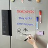 Mr. Pen- Acrylic Magnetic Dry Erase Board for Fridge, 15"x11",