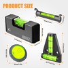 Portable Mini Level Kit Bubble Pocket Level Tape with Magnetic