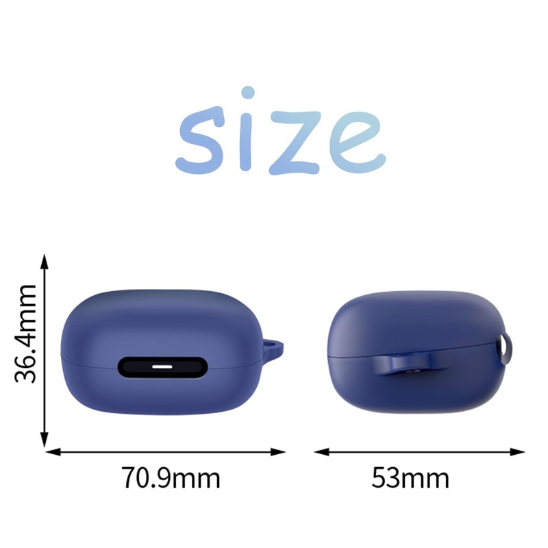 Keminsung case Compatible with soundcore C40i Cover Wireless Earbuds Silicone