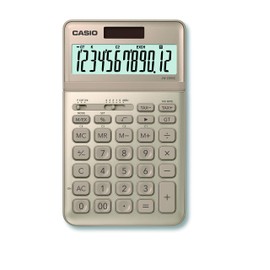 Casio JW 200 SC GD Desktop Calculator Gold
