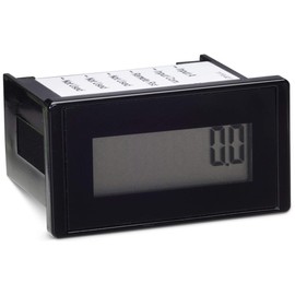 TRUMETER 6320-1000-0000 LCD HOUR METER; SUPPLY VOLTAGE MIN:3VDC; SUPPLY VOLTAGE MAX:30VDC; TIME MIN:0.1S; TIME MAX:0.01H; PANEL CUTOUT HEIGHT:22.6MM; PANEL CUTOUT WIDTH:45.5MM; PRODUCT RANGE:- ROHS CO