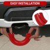 Tow Hook Covers Compatible with Ford F-150 Accessories (2004–2025), Ford
