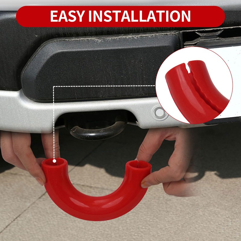 Tow Hook Covers Compatible with Ford F-150 Accessories (2004–2025), Ford