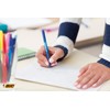 BIC Soft Feel Ballpoint Retractable Pens, Ideal for School and