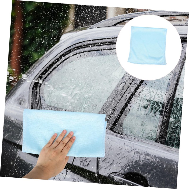 Alipis Microfiber Car Drying Towel Set 6pcs Gentle Car Cleaning