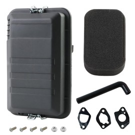 KIKITE 196cc 212cc Generator Air Filter Housing Box/Cover Assembly for 3000 3500 4000 4500 watt Air Filter Cleaner Box Compatible with Predator Champion Firman Generators Air Filters