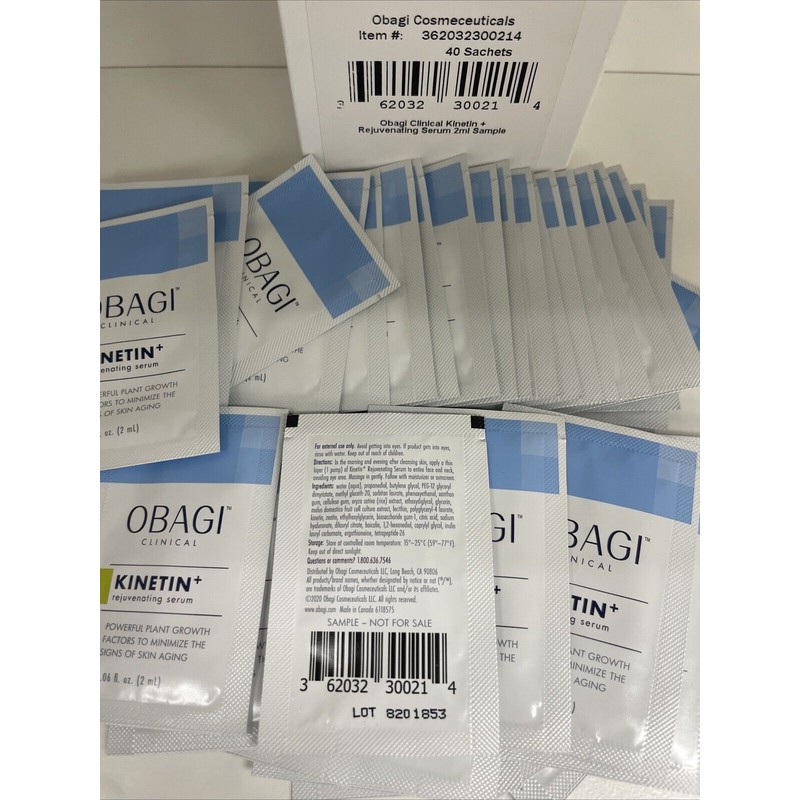 OBAGI Clinical Kinetin + Rejuvenating Serum X 40 Satchets( 2