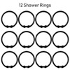 Shower Curtain Rings Plastic Curtain O Rings Hook Hanger Bath