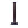 n/a 2x Walnut Wood Speaker Stands Home Theatre Bookshelf Surround