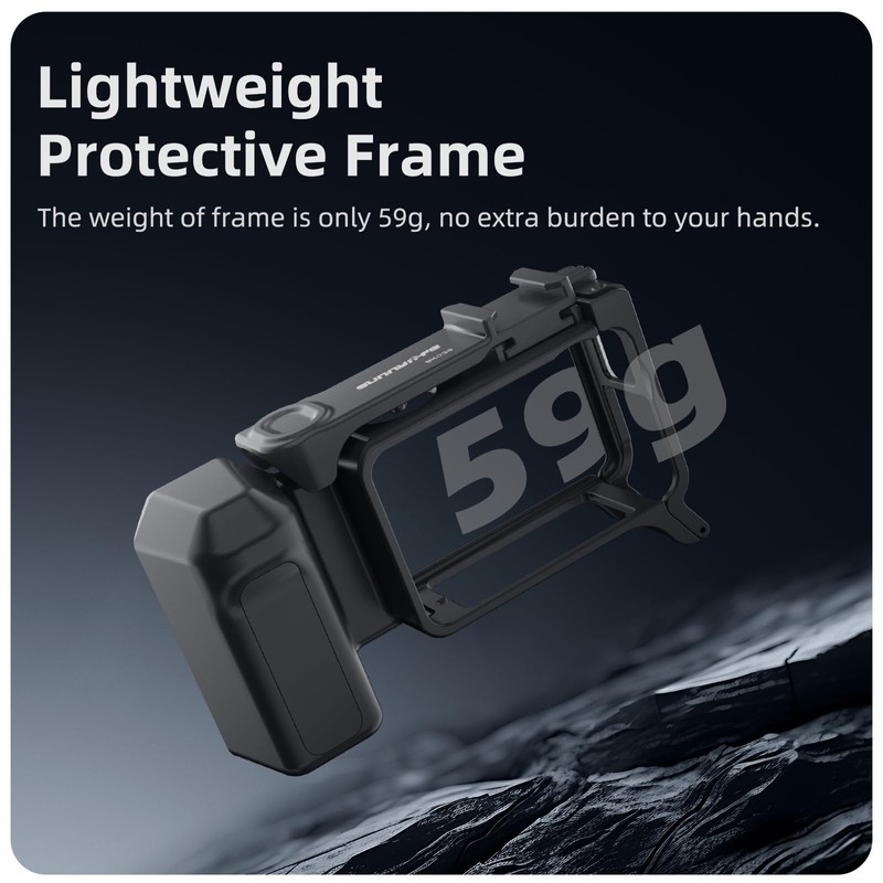 CAPART Hand Grip for DJI OSMO Action 5 Pro, Action