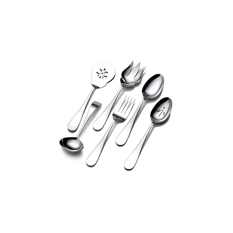 Towle Living 5072433 Basic 6-Piece Stainless Steel Hostess Set