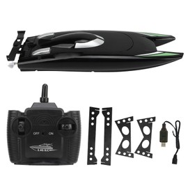 RC Boat Multifunction 4CH 2.4GHz 30km/h High Speed Waterproof Racing Remote Control Boat for Pools and Lakes