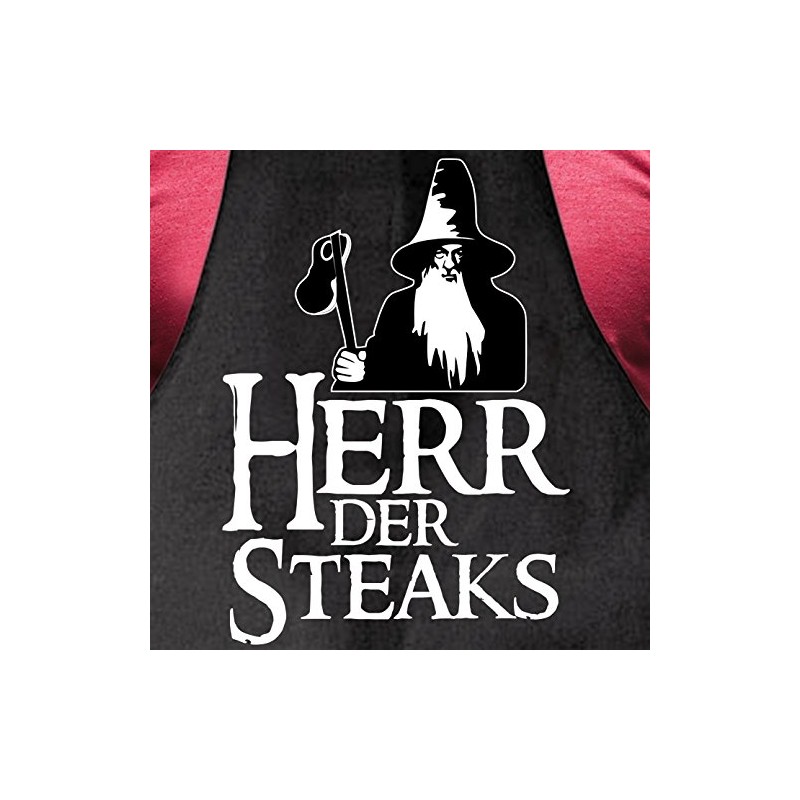 Shirtoo Barbecue Apron Lord of the Steaks Funny Gift for