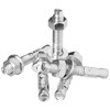 AHC K-ZYTB1280B5 M12 x 80 mm Through Bolts - Zinc