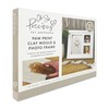 Paw Print Clay Mould & Photo Frame Kit for Dog