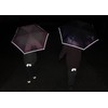 Knirps children's compact umbrella with reflective trim.