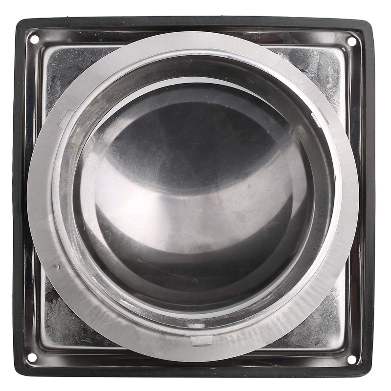 First4Spares 6" Stainless Steel Cowl External Extractor Wall Vent Outlet