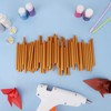 ENPOINT 120pcs Metallic Gold Hot Glue Sticks Mini - 4
