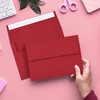 50 Pack A2 Envelopes for Invitations,4.37x5.75 inches,A2 Envelopes Red Self
