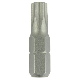 TIMCO TX Drive Driver Bit S2 Grey - S2 Steel is premium quality alloy steel for exceptional strength and durability compared with standard chrome vanadium driver bits - TX30 x 25