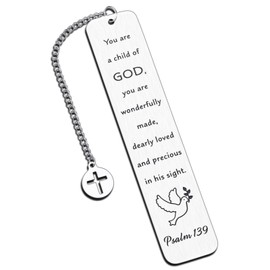 Christian Baptism Gifts for Teen Girls Boys First Communion Gifts Confirmation Gifts Christian Bookmark for Women Girls Easter Basket Stuffers for Teen Boys Girls Inspirational Religious Bookmarks