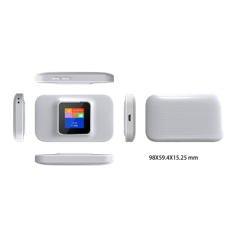 Signalinks Portable WiFi Hotspot, 4G LTE Mobile Router, Color LCD