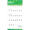 Plato Jumbo Grid Large Print 2026 12x24" (Hanging) Square Wall