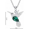 Mayfer Collar de plata esterlina .925 para mujer con dije