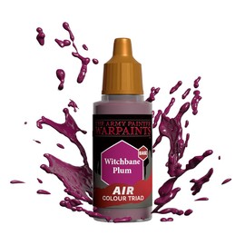 The Army Painter Warpaints Air Witchbane Plum - Non-Toxic Water Based Airbrush paint – acrylic paint and primer for Tabletop Roleplaying, Boardgames, and Wargames Miniature Model Painting