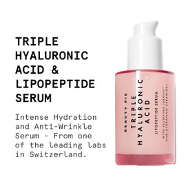 Beauty Pie Triple Hyaluronic Acid & Lipopeptide Serum For Plumping, Smoothing Hydration & Anti-Wrinkle Benefits