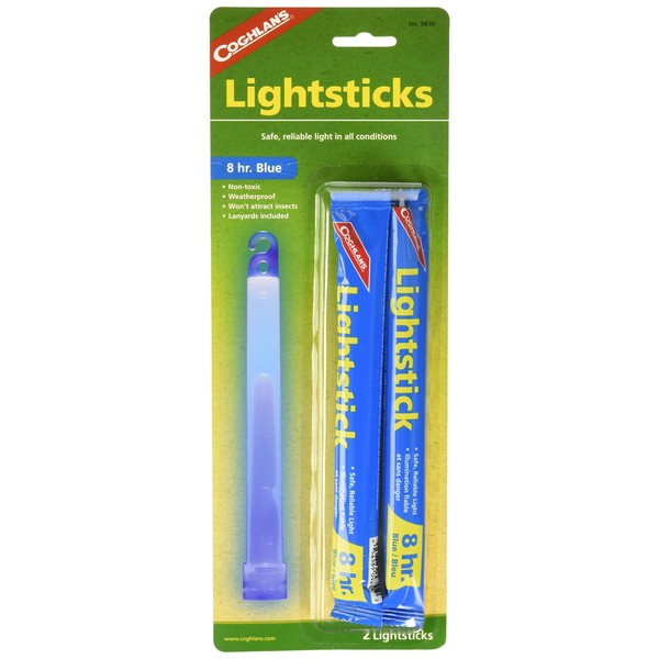 Coghlan´s 9830 Lightsticks, Blue, Package of 2