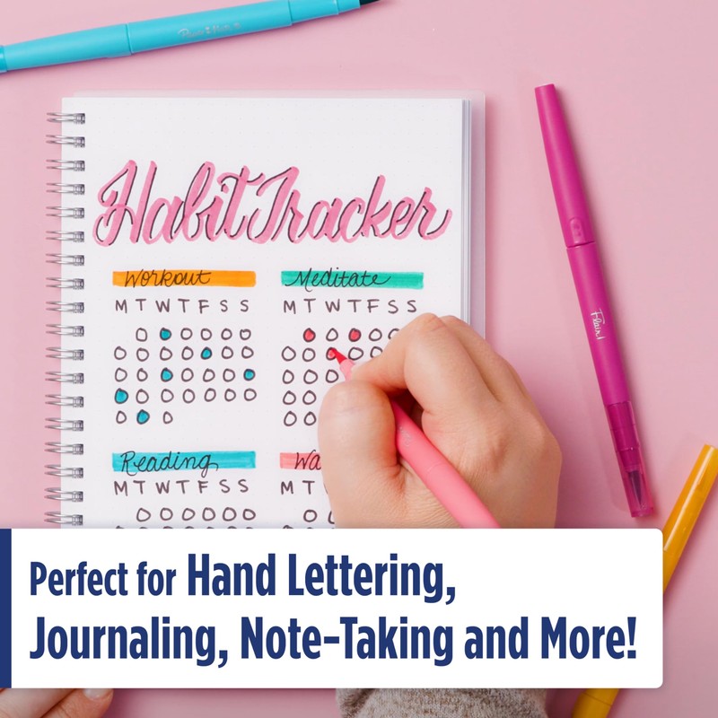 Paper Mate Flair DUAL Felt Tip Pens | Brush and