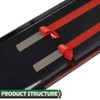 LQI Bed Rail Caps Stepside Cover Compatible with Chevy Silverado