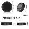 Magnetic Lock Keyhole Covers Compatible with 2018-2024 Jeep Wrangler JL,