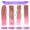 Lovenea 24 Inch 3 In 1 Synthetic Hair Dreadlock Extensions