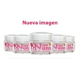 Nunn Care 5 Cremas Limpiadoras Tipos de piel Grasa, Seca, Mixta