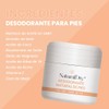 NaturalDry Desodorante para PIES - 100% Natural - Aceite esencial
