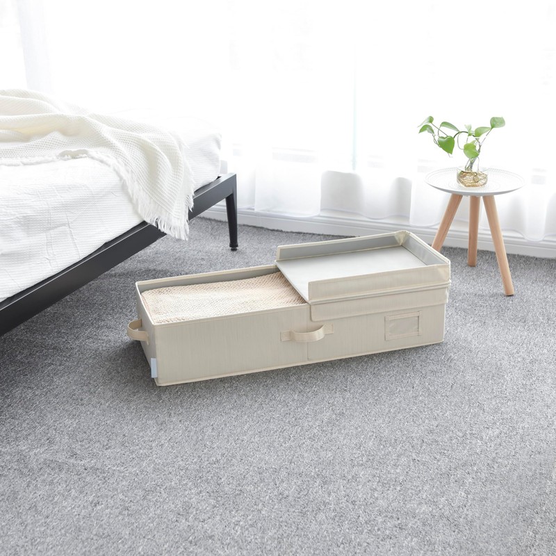 JS HANGER Underbed Storage Containers Bin with Lids, 1 Pack