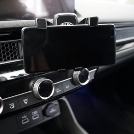 Zchan Car Phone Mount Fit for Toyota Highlander 2020-2025(NOT Grand Highlander/Platinum),Big Phone Friendly,Phone Holder Stand in Air Vent,Customized Highlander Phone Holder Apply to All Smartphone