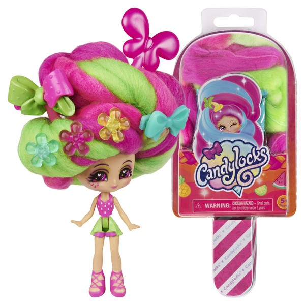 Candylocks 3-Inch Scented Collectible Surprise Doll with Accessories (Style May Vary)