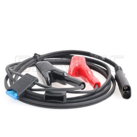 SZRMCC Autobatterie Krokodilklemmen auf SAE 2-poliges A00400 Stromkabel für Trimble GPS 5700 R8 5800 GPS Gesamtstation