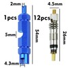 12 Pieces Presta Valve Cores Presta Valve Cores with 1