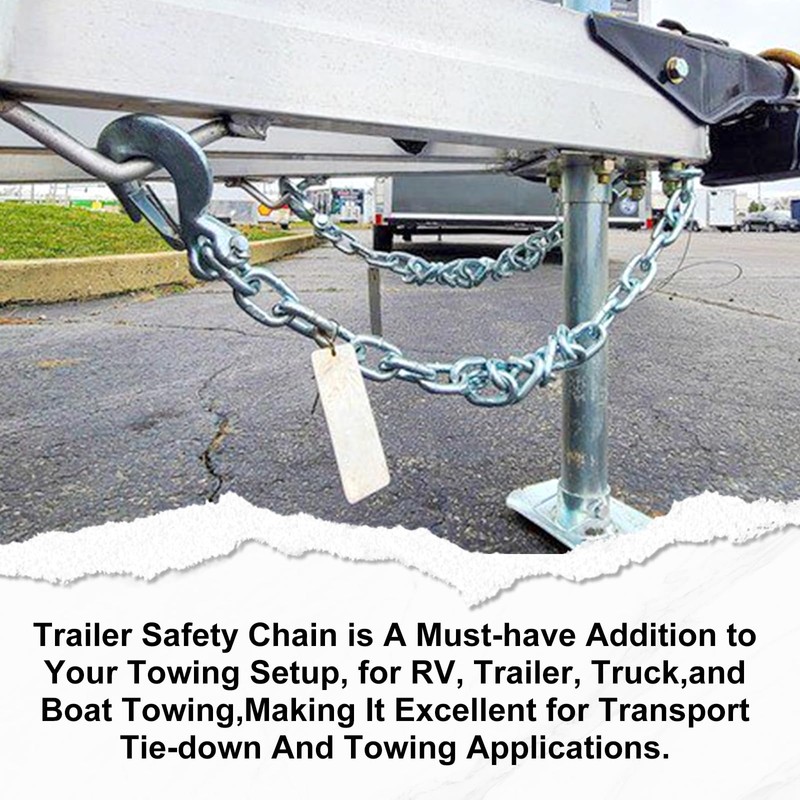 RULLINE Trailer Ultimate Connection Safety Chains Kit - 5th Wheel